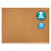 Quartet Classic Cork Bulletin Board 36"x24", Oak 303